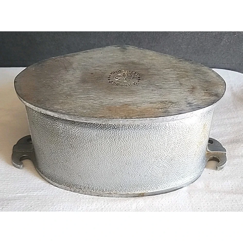 Vintage Guardian Service Ware Triangle Cast Aluminum  Pan Pot (NO LID)